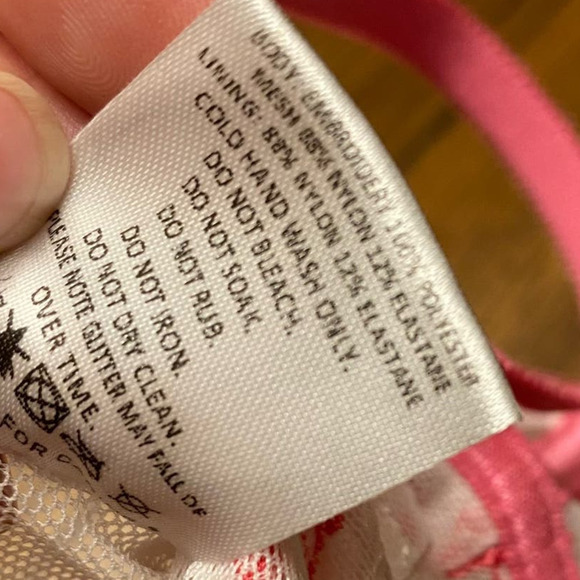 Beginning Boutique Floral Lace Tie Corset Coquette Women sz 4 US Valentine's - Picture 10 of 10